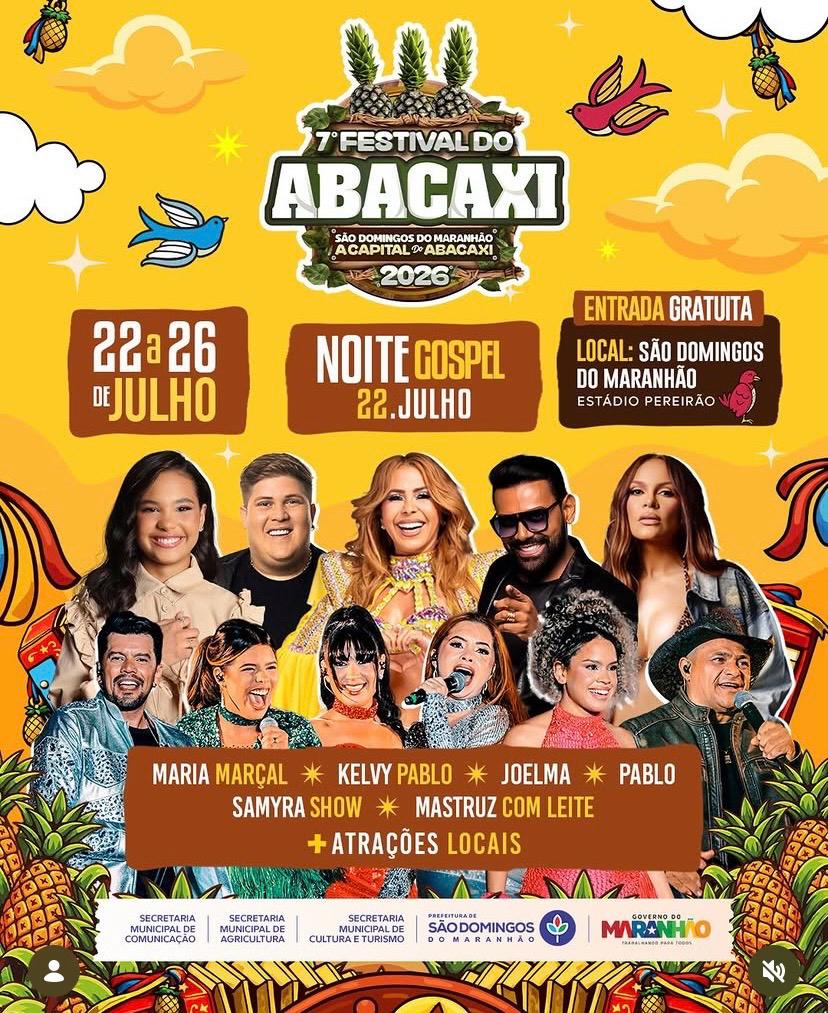 FESTIVAL DO ABACAXI EM SÃO DOMINGOS DO MARANHÃO